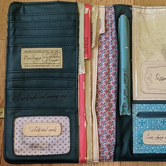 Modcloth Disaster Designs UK Passport Holder - Picture 4 of 4